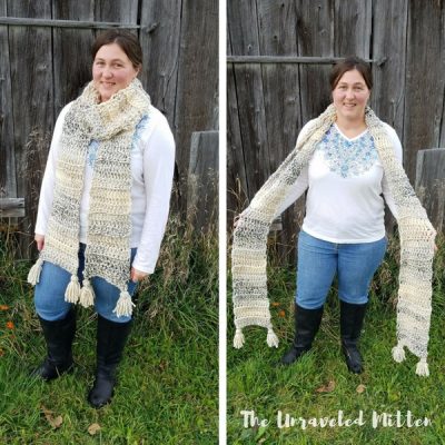 Easy Crochet Super Scarf Free Crochet Pattern - The Unraveled Mitten