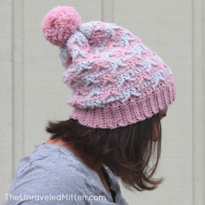 Hometown Crochet Slouchy Hat Pattern - The Unraveled Mitten