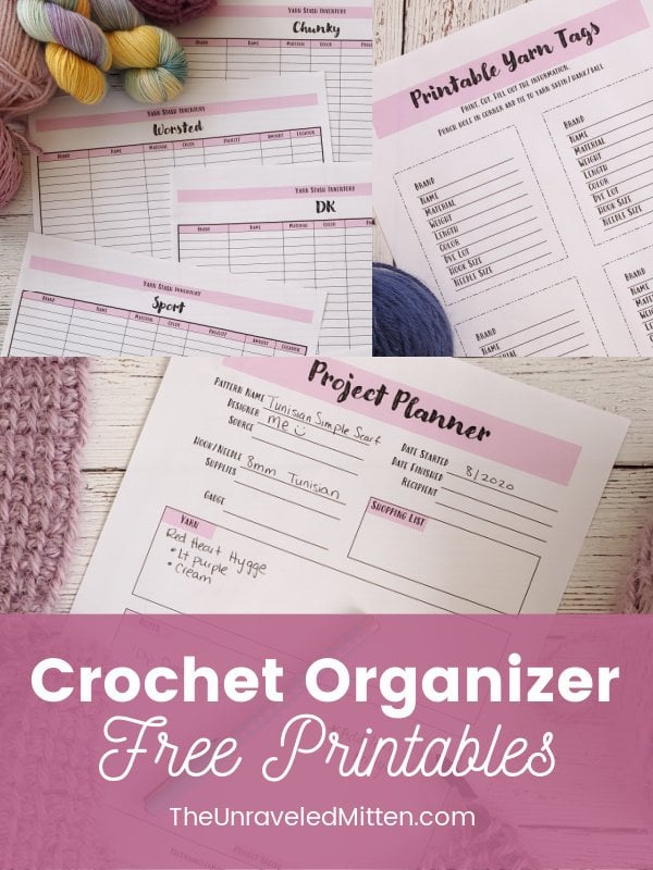 Crochet Notebook Crochet Journal Printable PDF Printable Crochet 