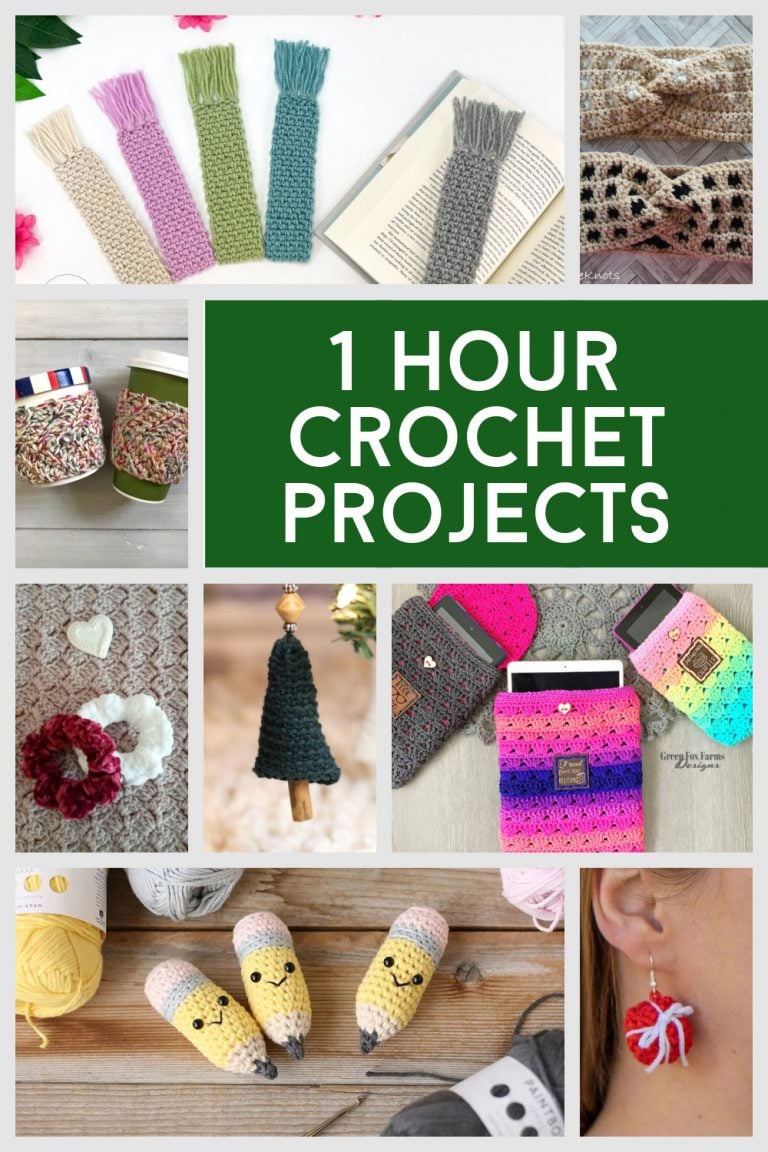 Crochet Patterns to Make in an Hour or Less
