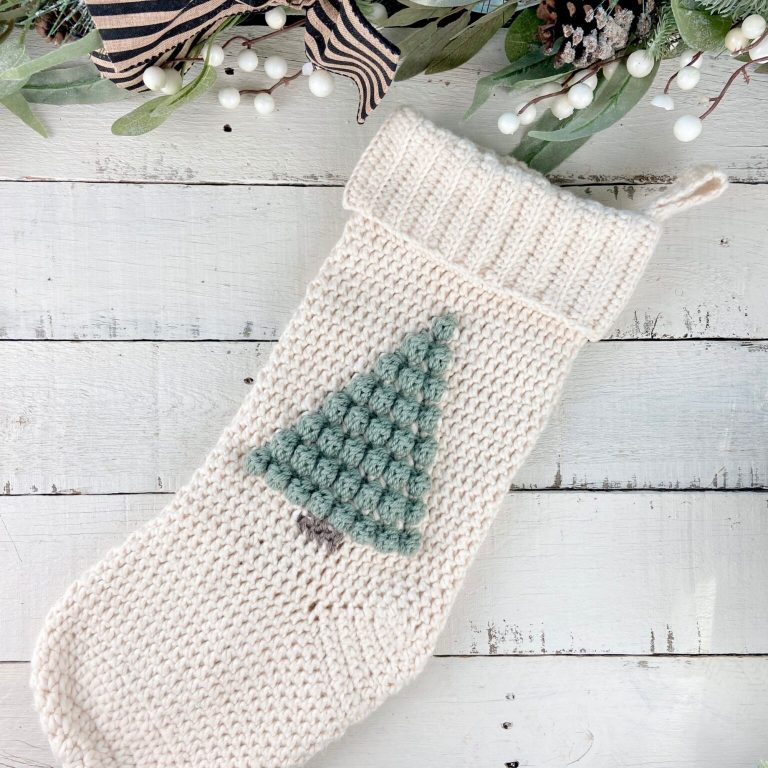9 Crochet Christmas Stocking Patterns - FREE - The Unraveled Mitten