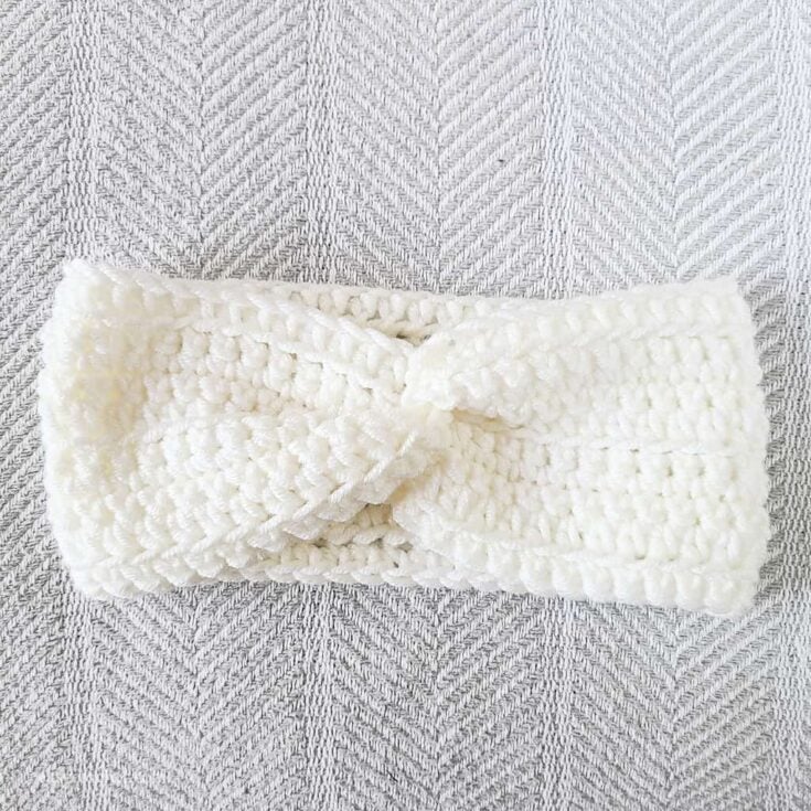 Image for Crochet Twist Headband Pattern