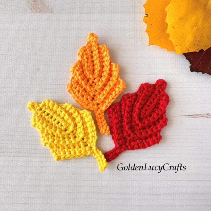Image for Autumn Leaves Crochet Pattern
