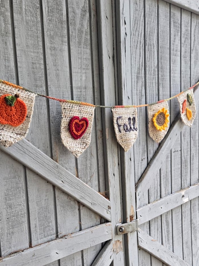 Feels Like Fall Bunting Crochet Pattern