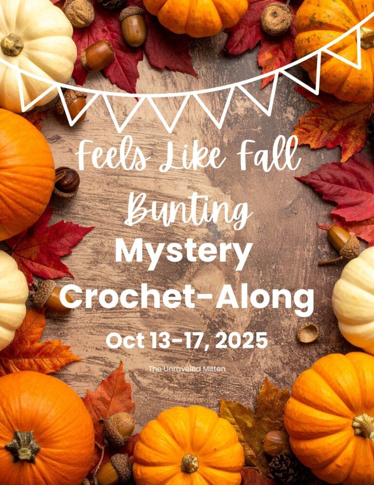 Feels Like Fall Bunting Crochet Pattern