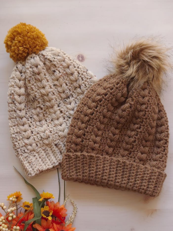 Harvest Stitch Crochet Hat Pattern