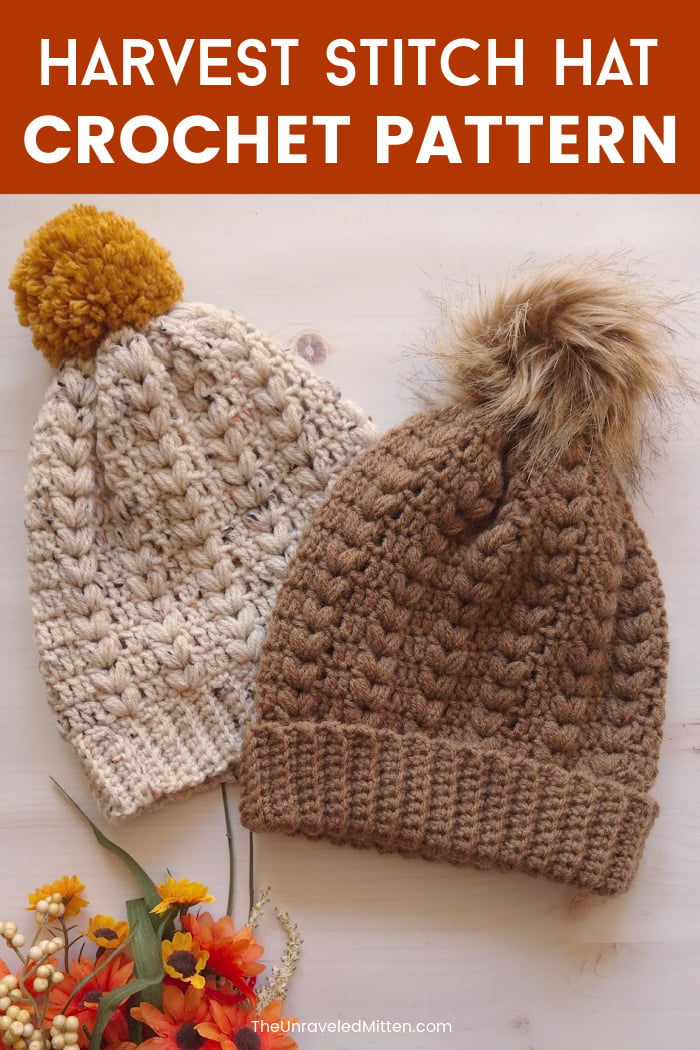 Harvest Stitch Crochet Hat Pattern - The Unraveled Mitten