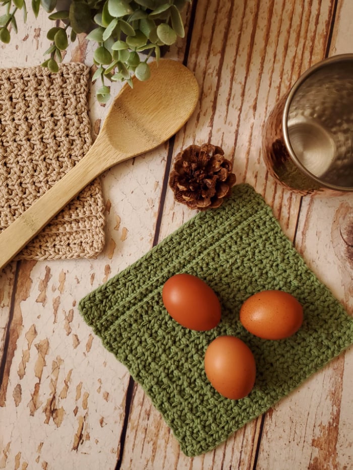 Homestead Dishcloth Crochet Pattern