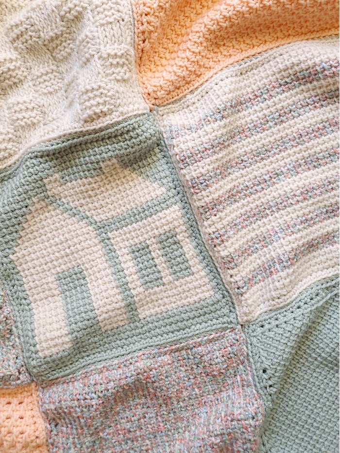 2026 Country Cottage Tunisian Sampler Crochet Along
