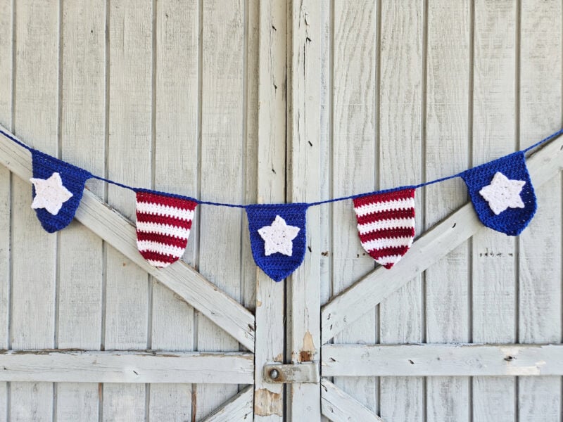 American Flag Banner Crochet Pattern PDF - Image 2