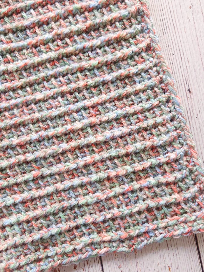 Tunisian Reverse Stitch Crochet Tutorial